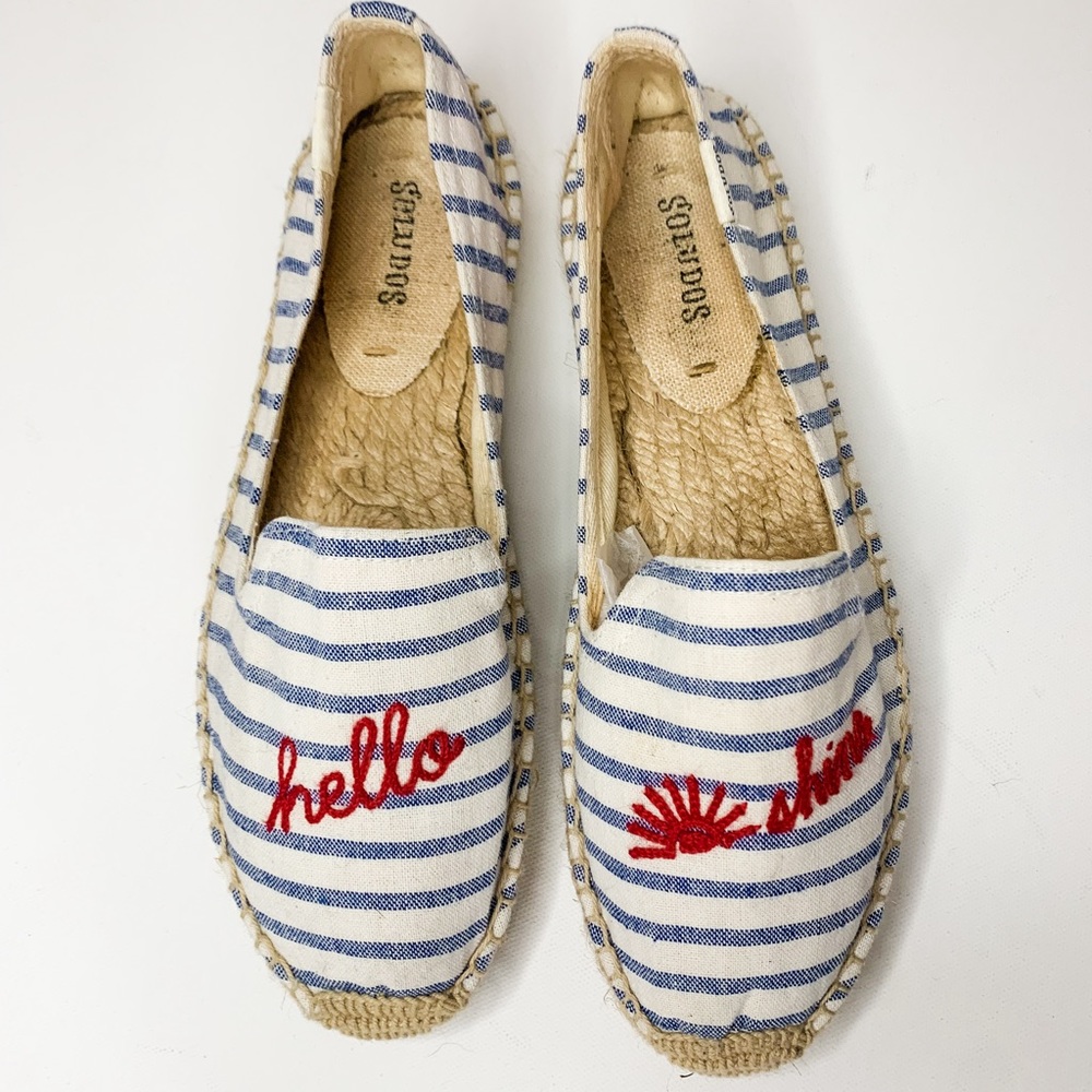 Soludos Hello Sunshine flat espadrilles shoes